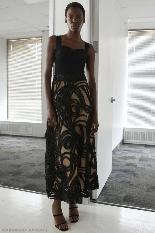 CALLALILY-EUPHONIA A-LINE DRESS