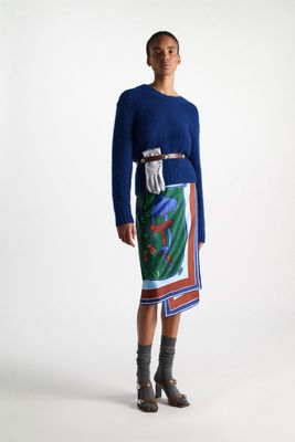 LUXURY LOVE PULLOVER- OCEAN BLUE- TS  (611003)
