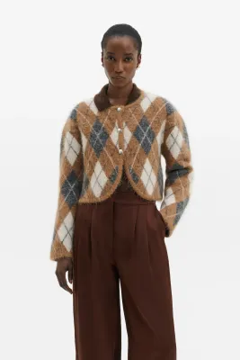 AISLINN ALPACA BLEND CARDIGAN