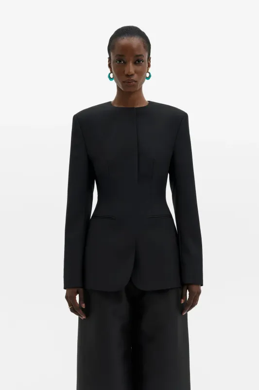 CAROL COLLARLESS EVENING BLAZER