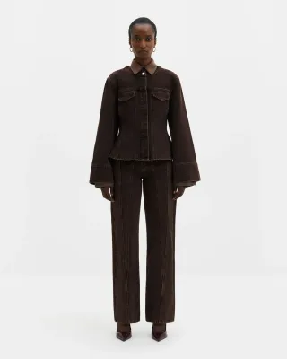 KATIA HIGH RISE STRAIGHT JEANS