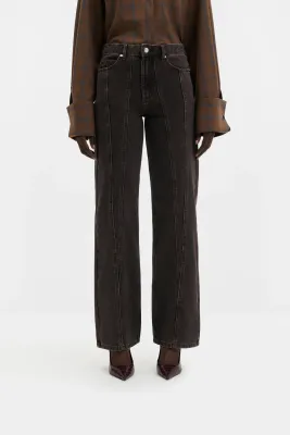 KATIA HIGH RISE STRAIGHT JEANS