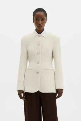 CAROL FITTED BOUCLE BLAZER