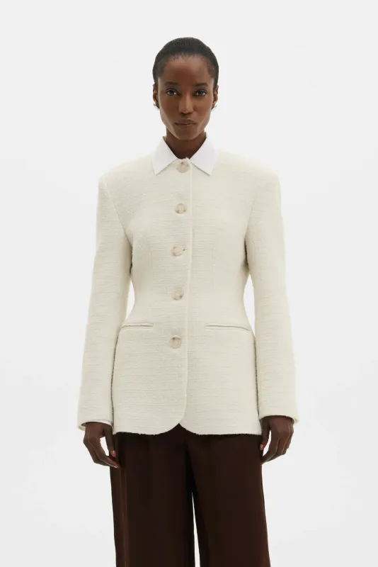 CAROL FITTED BOUCLE BLAZER
