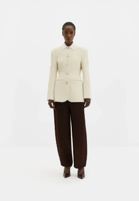 CAROL FITTED BOUCLE BLAZER