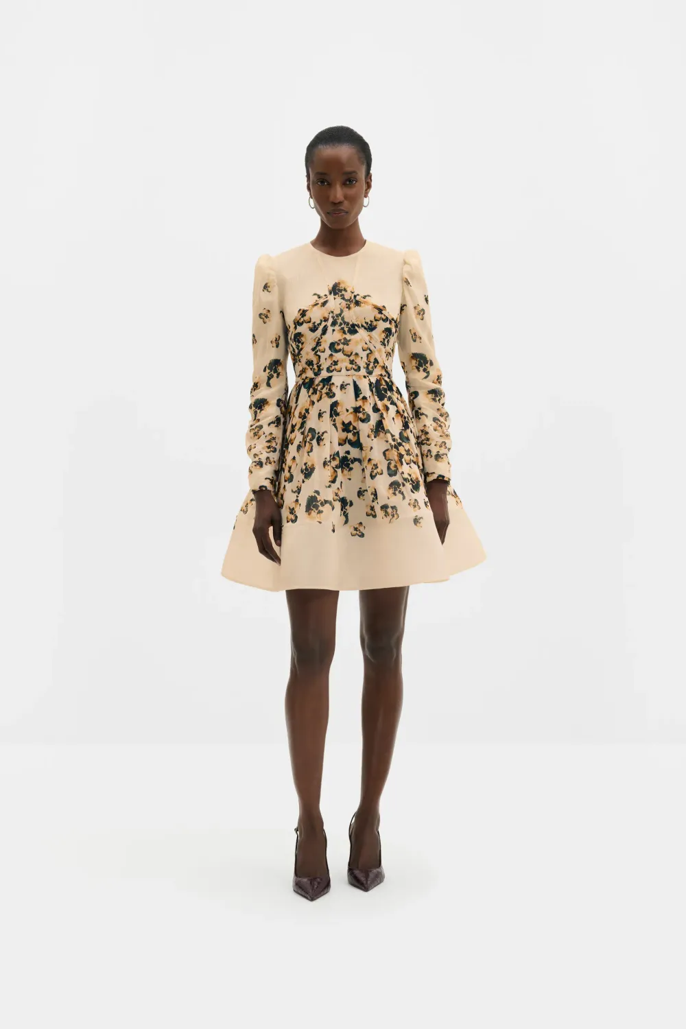 LEONI SILK BLEND MINI DRESS