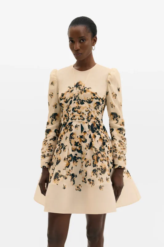 LEONI SILK BLEND MINI DRESS