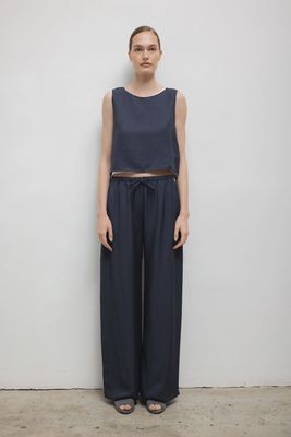 DANIEL CROP SLEEVELESS CREW