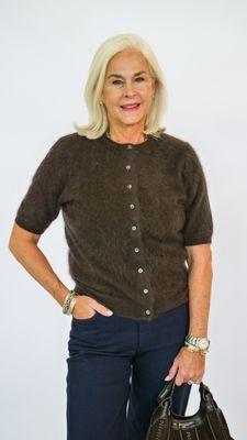 BRUSHED CHAMONIX TEE CARDI