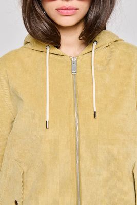 YORK SHORT PARKA VELLUTO LAMINATO