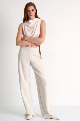 TAILORED WIDE-LEG PANTS