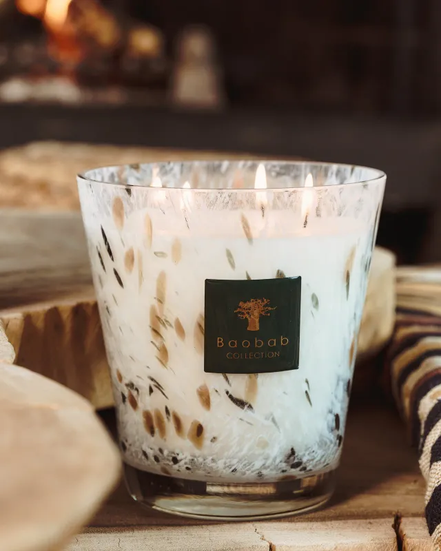 CANDLE HALONA WHITE WORLD (all sizes)