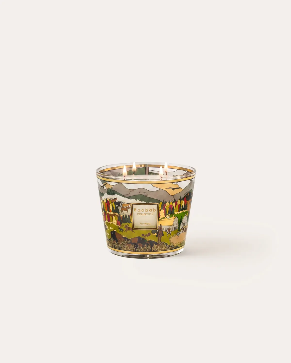 CANDLE FAR WEST (all sizes), CANDLE MATRIX: MAX 10/CLASSIQUE