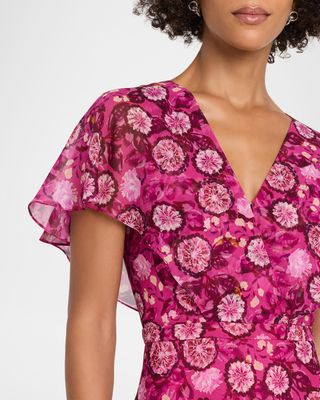 SARITA FLORAL MAXI DRESS