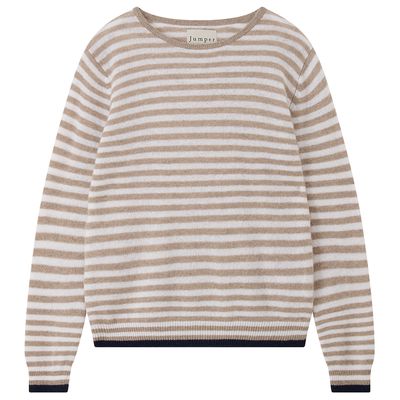 TIPPED LITTLE STRIPE CREW