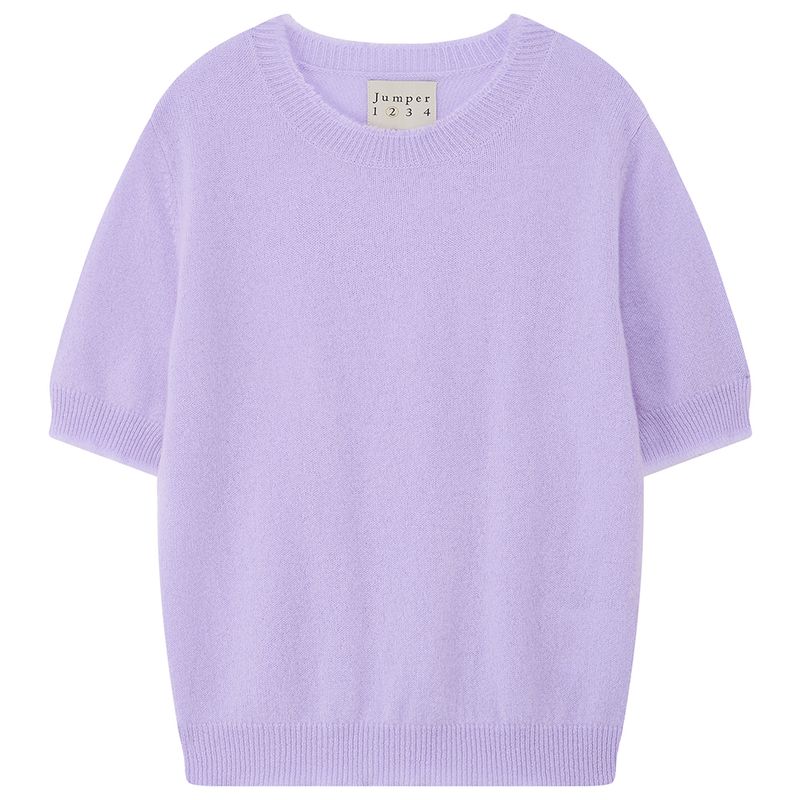 DISTRESSED CASHMERE T-SHIRT