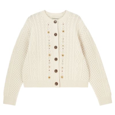 JEWEL CABLE CARDIGAN