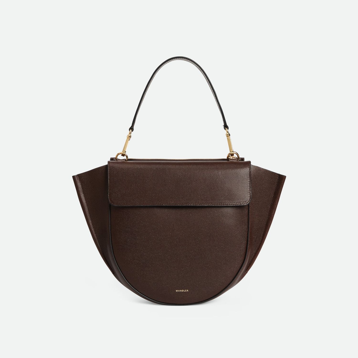 HORTENSIA BAG MEDIUM, Color: SOIL CAVIAR