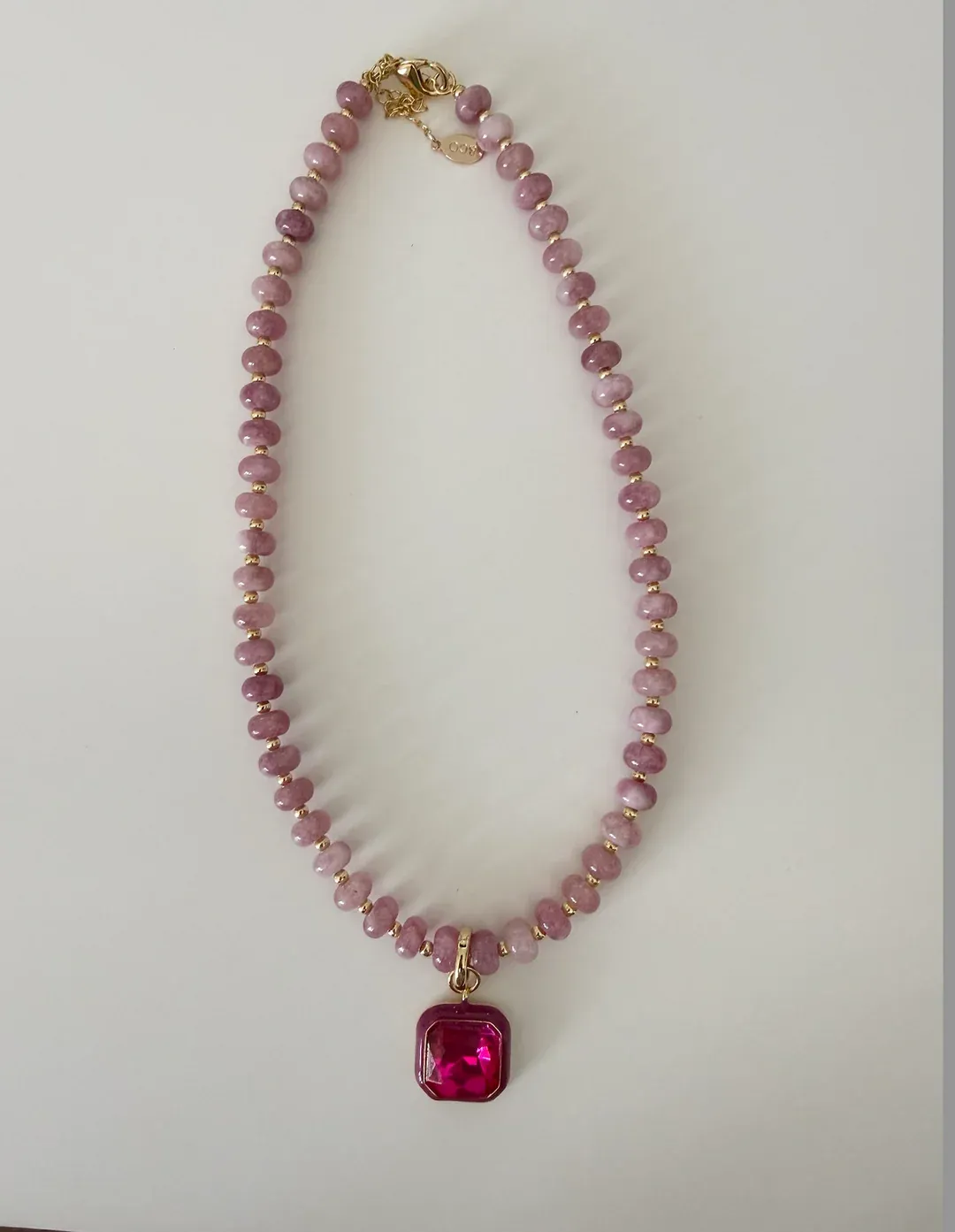 HARVEST PENDANT BEADED NECKLACE