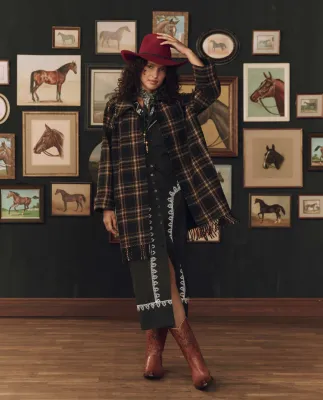 STETSON X THE GREAT- THE FRINGE COAT