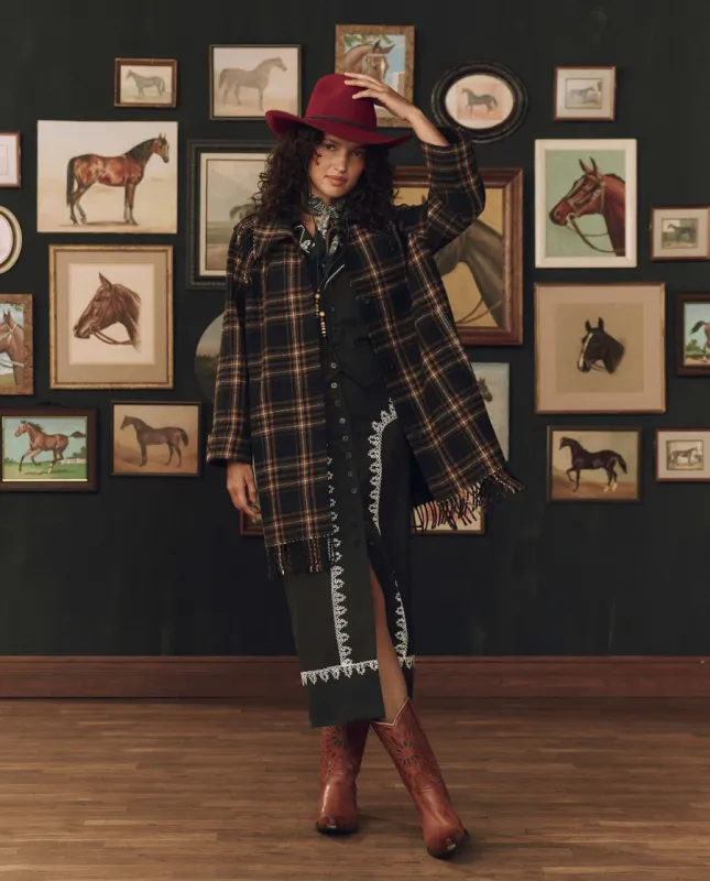 STETSON X THE GREAT- THE FRINGE COAT