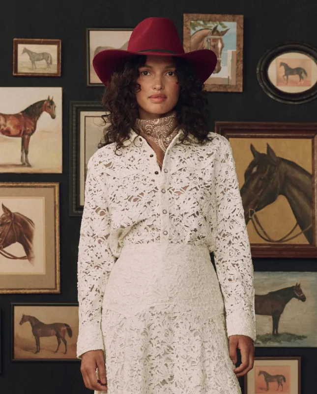 STETSON X THE GREAT- THE RELIC LACE WESTERN SHIRT