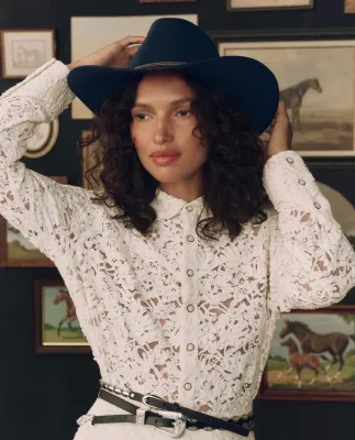 STETSON X THE GREAT- THE RELIC LACE WESTERN SHIRT
