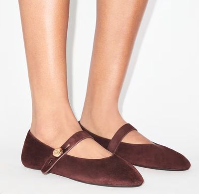 ROMY SUEDE MARY JANE