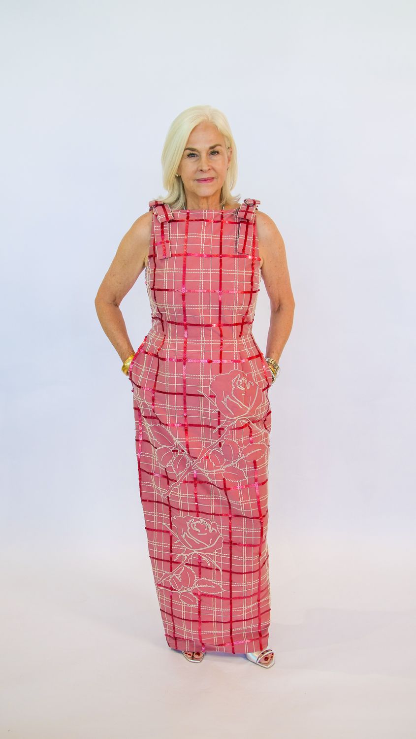 LENE DRESS EMBROIDERED