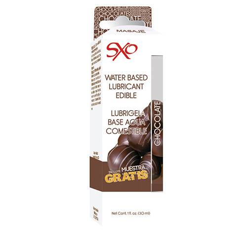 Lubrigel Base Agua Comestible 30 ml - sabor Chocolate - SXO