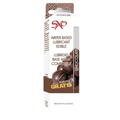 Lubrigel Base Agua Comestible 30 ml - sabor Chocolate - SXO