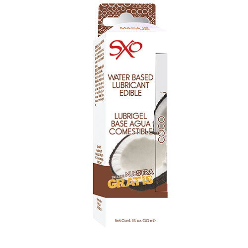 Lubrigel Base Agua Comestible 30 ml - sabor Coco - SXO