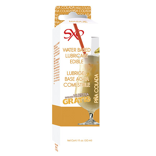 Lubrigel Base Agua Comestible 30 ml - sabor Piña Colada - SXO