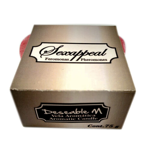 Vela Aromática con Feromonas - Manzana-Canela - SexAppeal