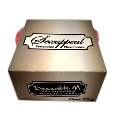 Vela Aromática con Feromonas - Manzana-Canela - SexAppeal