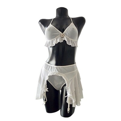 Coordinado con liguero Selene