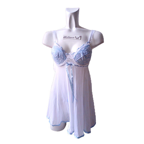 Babydoll con Detalles en Contraste 2 pzas