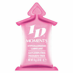 Hypoallergenic Water Based Lubricant - ID Moments - 10 ml