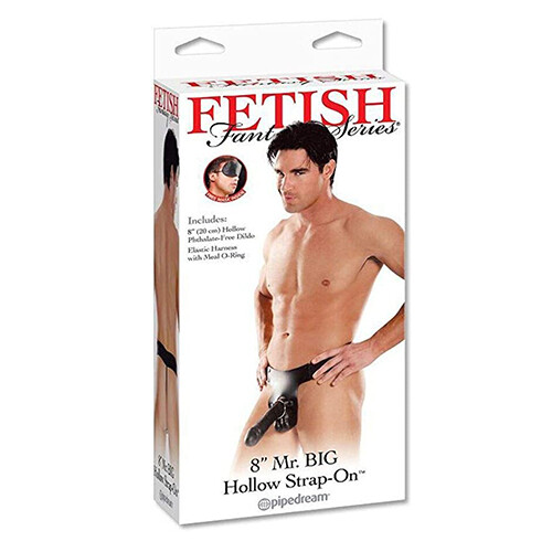 8&quot; Mr. Big Hollow Strap-On - Fetish Fantasy Series - Pipedream