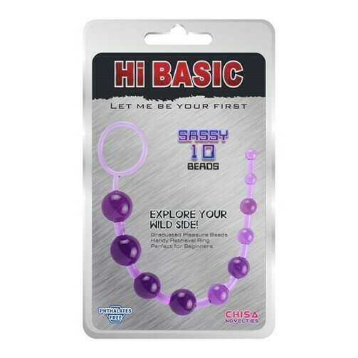 Sassy Anal Beads - Hi - Basic - Chisa Novelties
