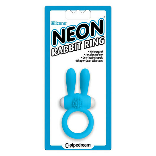 Rabbit Ring  - Neon - Pipedream, Color: Azul