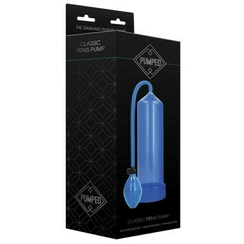 Classic Penis Pump, Color: Azul
