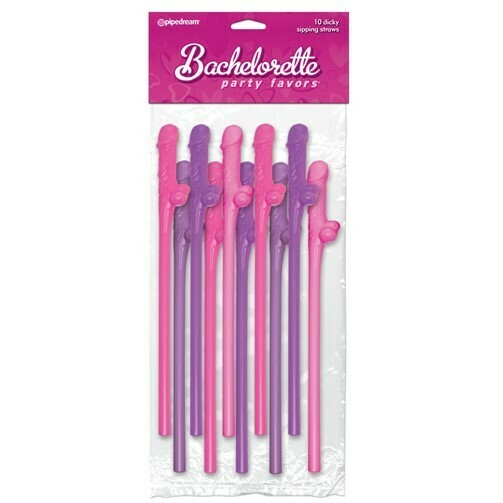 10 Pecker Straws - Pipedream