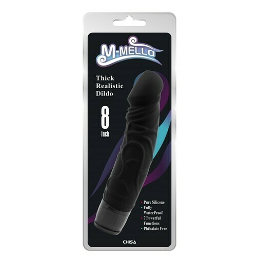 Thick Realistic Dildo 8&quot; - M-Mello - Chisa Novelties