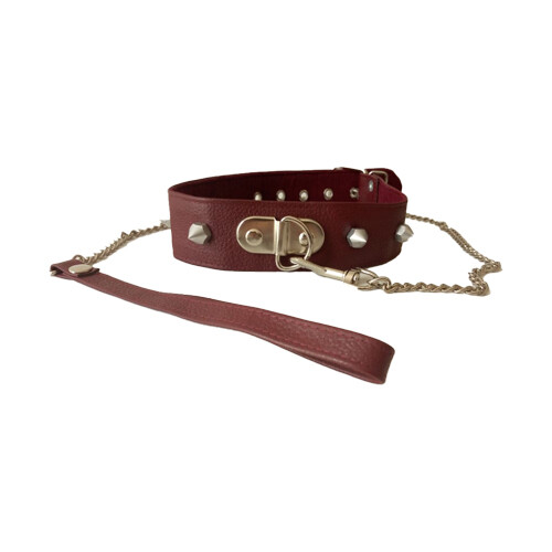 Collar de Picos con Correa - BDSM