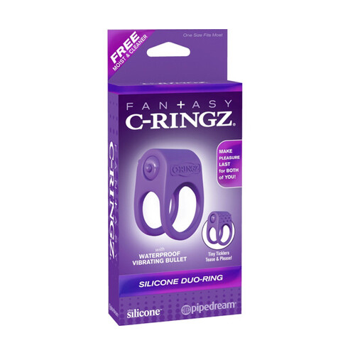 Silicone  Duo-Ring - Fantasy C-Ringz - Pipedream