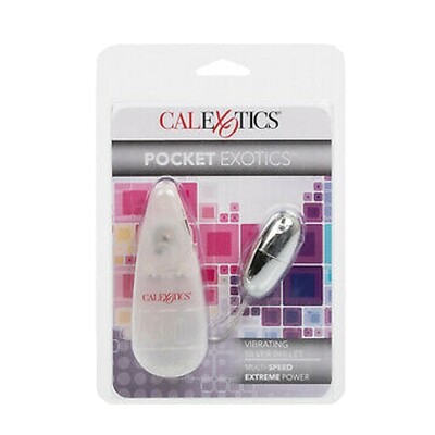 Vibrating Silver Egg-Pocket Exotics