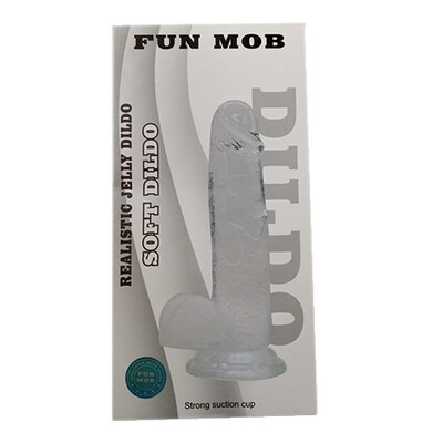 Realistic Jelly Dildo - Fun Mob