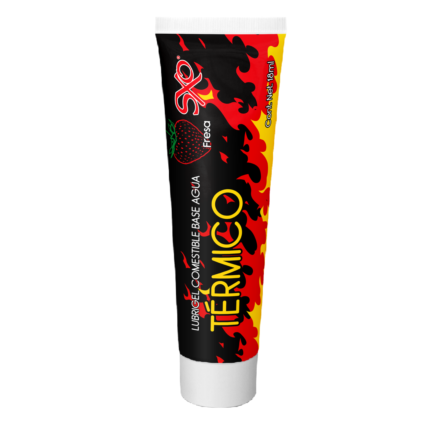Lubrigel Térmico y comestible 18 ml - sabor Fresa - SXO