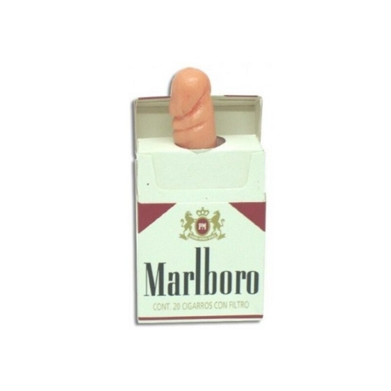 Cigarro Dildo  Broma - Marlboro